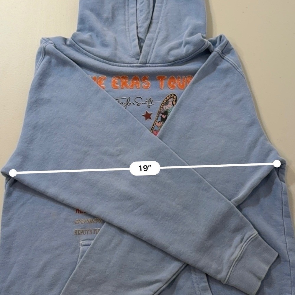 Taylor Swift The Eras Tour Merch Butterfly Cotton Pull On Hoodie XL 18/20 - Picture 7 of 8